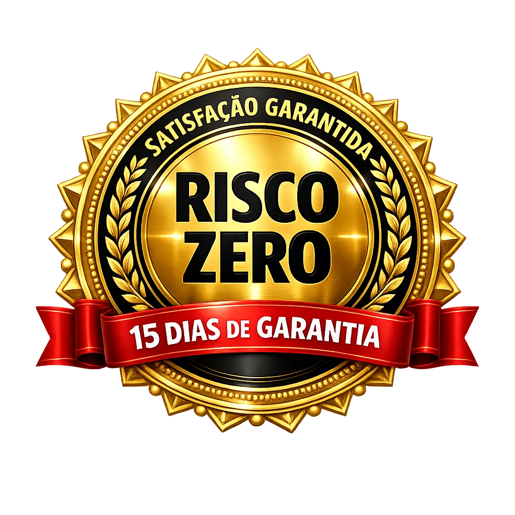 15 Dias de Garantia - Risco Zero
